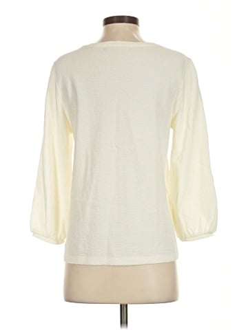 Garnet Hill 3/4 Sleeve Top (view 2)