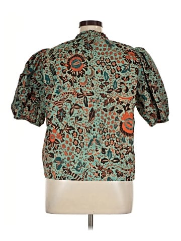 Ulla Johnson Short Sleeve Blouse (view 2)