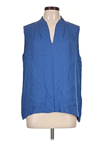 Elie Tahari Sleeveless Silk Top (view 1)
