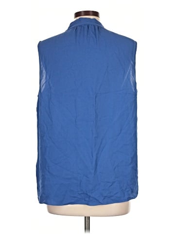 Elie Tahari Sleeveless Silk Top (view 2)