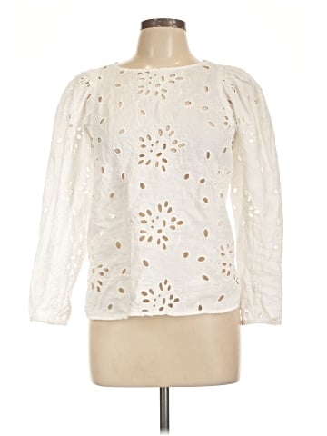 Rebecca Taylor 3/4 Sleeve Blouse (view 1)