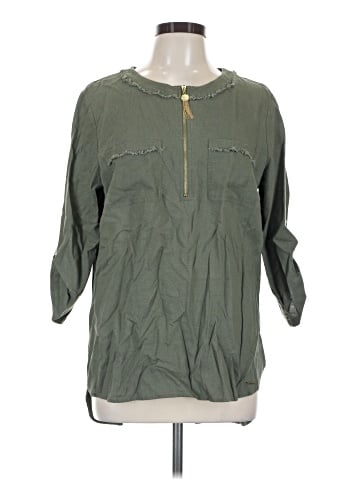Anne Klein 3/4 Sleeve Blouse (view 1)