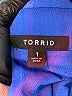 Torrid Blue Blazer Size 1X Plus (1) - photo 6