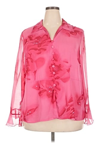 Avenue Long Sleeve Blouse (view 1)
