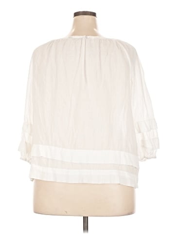 Lauren by Ralph Lauren 3/4 Sleeve Blouse (view 2)