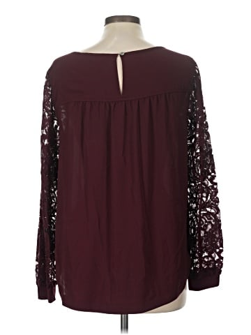 Ann Taylor LOFT Long Sleeve Blouse (view 2)