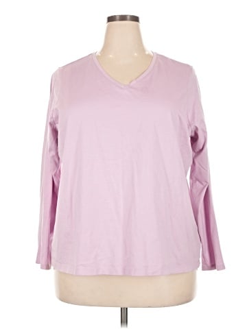 Lands' End 3/4 Sleeve Top (view 1)