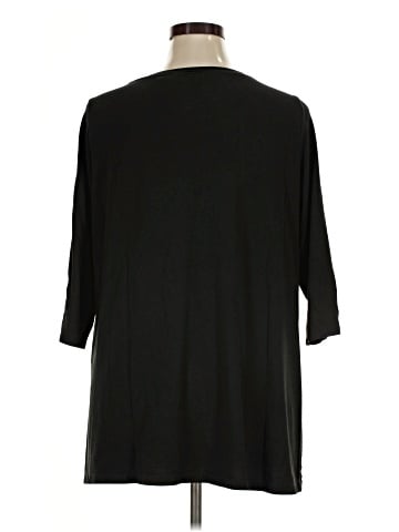 Tahari 3/4 Sleeve T-Shirt (view 2)