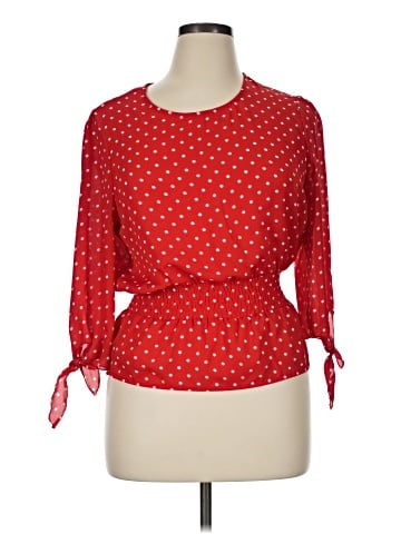 Wishful Park 3/4 Sleeve Blouse (view 1)