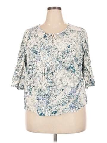 Sonoma Goods for Life 3/4 Sleeve Blouse (view 1)