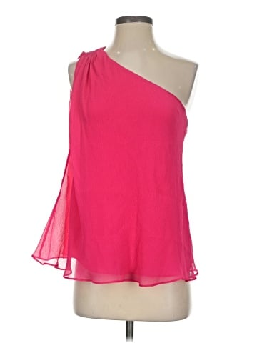Alice + Olivia Sleeveless Silk Top (view 1)