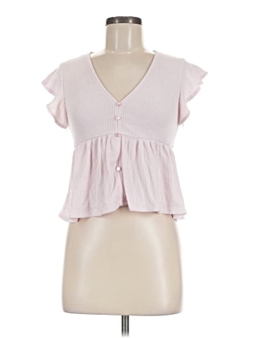 Altar'd State Short Sleeve Blouse (view 1)