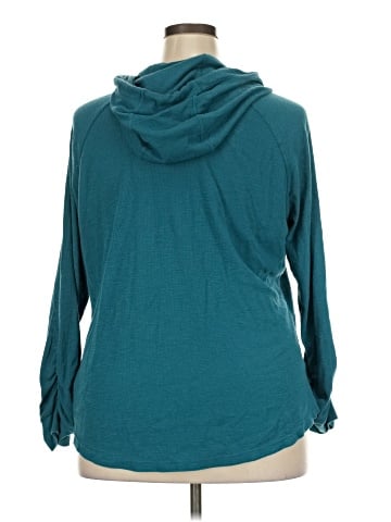 Naked Wardrobe Zip Up Hoodie (view 2)