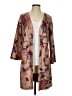 Solitaire 100% Polyester Brown Cardigan Size S - photo 1