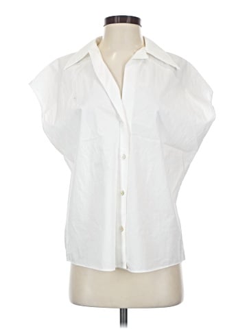 Vince. Sleeveless Button-Down Shirt (view 1)