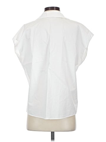 Vince. Sleeveless Button-Down Shirt (view 2)