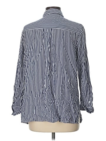 Liz Claiborne 3/4 Sleeve Button-Down Shirt (view 2)