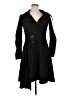 Assorted Brands 100% Polyester Black Trenchcoat Size XXL - photo 1