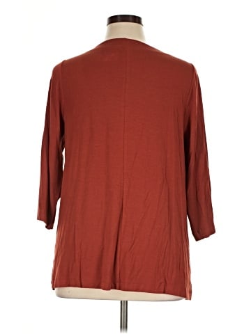 Lane Bryant 3/4 Sleeve T-Shirt (view 2)
