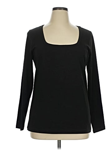 Universal Standard Long Sleeve T-Shirt (view 1)