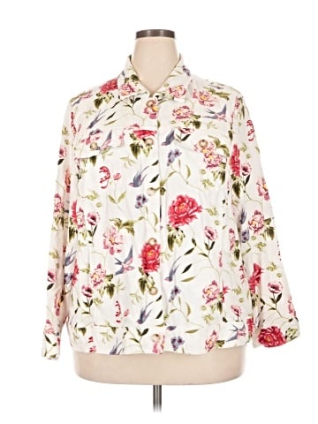 Tahari 3/4 Sleeve Button-Down Shirt (view 1)