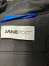 Jane Post 100% Polyester Black Trenchcoat Size S - photo 6