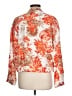 SOHO Apparel Ltd 100% Polyester Floral Orange Jacket Size L - photo 2