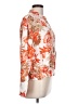 SOHO Apparel Ltd 100% Polyester Floral Orange Jacket Size L - photo 4