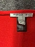 Mango Red Short Sleeve Top Size L - photo 7