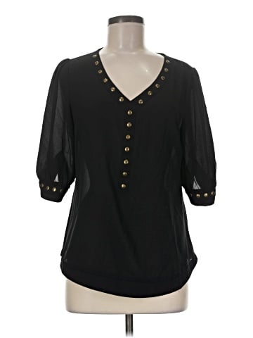 41Hawthorn 3/4 Sleeve Blouse (view 1)