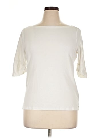 Lauren by Ralph Lauren 3/4 Sleeve T-Shirt (view 1)