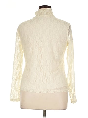 Metrostyle Long Sleeve Blouse (view 2)