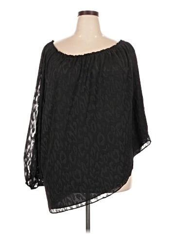 City Chic 3/4 Sleeve Blouse (view 1)
