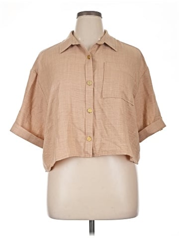 Willi Smith Short Sleeve Blouse (view 1)