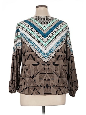 Alfani Long Sleeve Blouse (view 2)