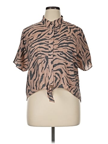 Nine West Short Sleeve Blouse (view 1)