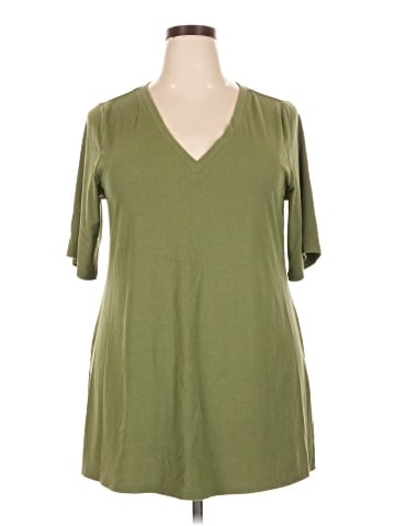 Torrid 3/4 Sleeve T-Shirt (view 1)