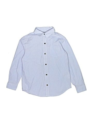 Janie and Jack Long Sleeve Button-Down Shirt (view 1)