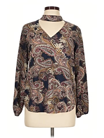 Veronica M. Long Sleeve Blouse (view 1)
