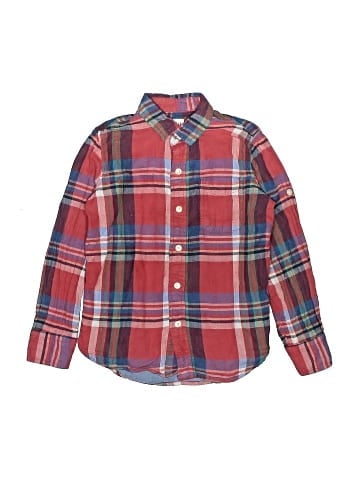 Gap Kids Long Sleeve Button-Down Shirt (view 1)