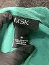 MSK 100% Polyester Solid Teal Jumpsuit Size M - photo 4