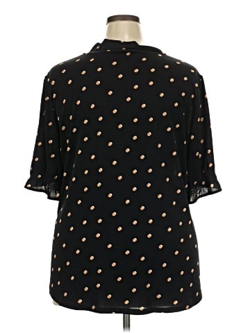 Adrianna Papell Short Sleeve Blouse (view 2)
