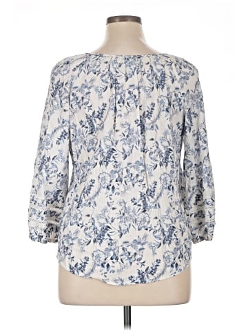 AB Studio 3/4 Sleeve Blouse (view 2)