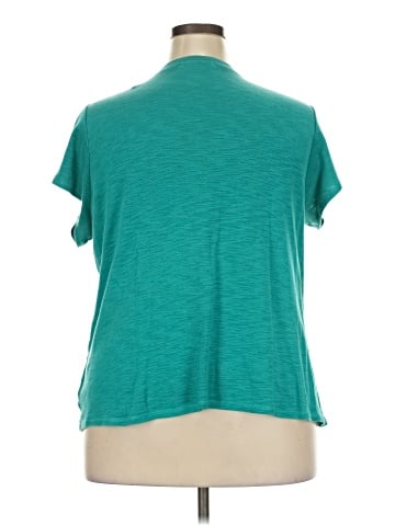 Liz Claiborne Short Sleeve Henley (view 2)