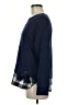 IZOD Plaid Blue Pullover Sweater Size M - photo 5