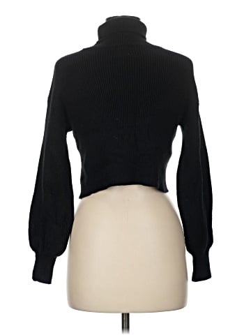 Blue Rain Turtleneck Sweater (view 2)