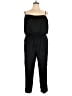 J.Crew 100% Polyester Solid Black Jumpsuit Size XL - photo 1