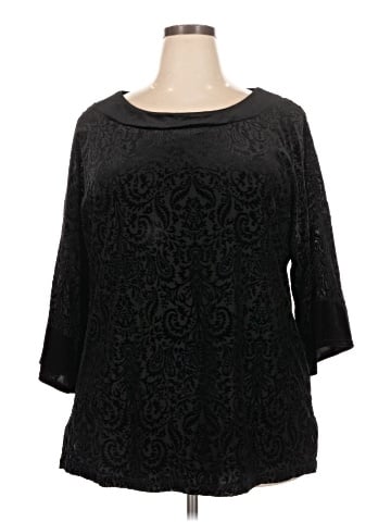 Notations 3/4 Sleeve Top (view 1)