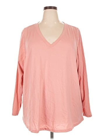 Torrid 3/4 Sleeve T-Shirt (view 1)