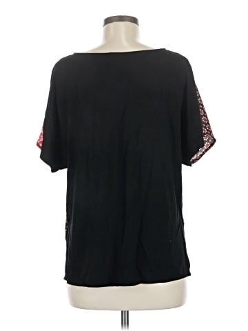 JM Collection Short Sleeve Blouse (view 2)